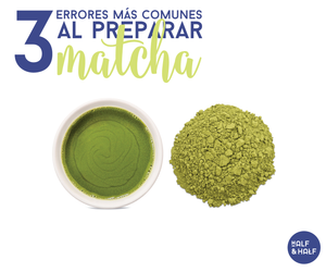 3 errores más comunes al preparar matcha