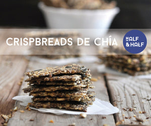 Deliciosos chía crispbreads