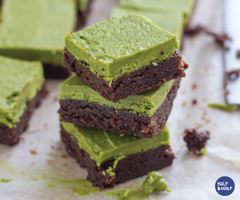 Haz estos Matcha Brownies