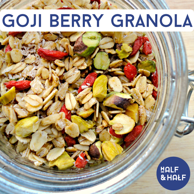 Goji Berry Granola – Half & Half Mx