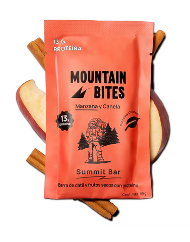 Mountain Bites: Barra sabor Manzana y Canela