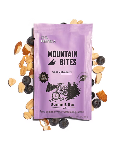 Mountain Bites: Barra sabor Coco y Blueberry