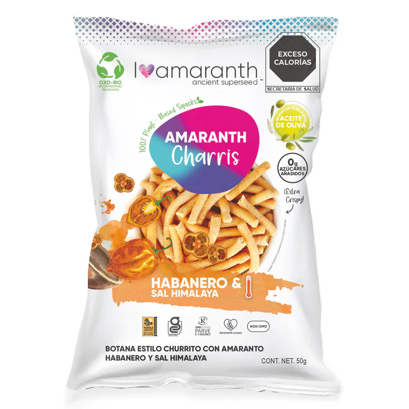 Amaranth Charris / Habanero y Sal de Himalaya
