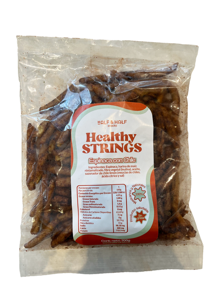 Healthy Strings Espinaca con Chile