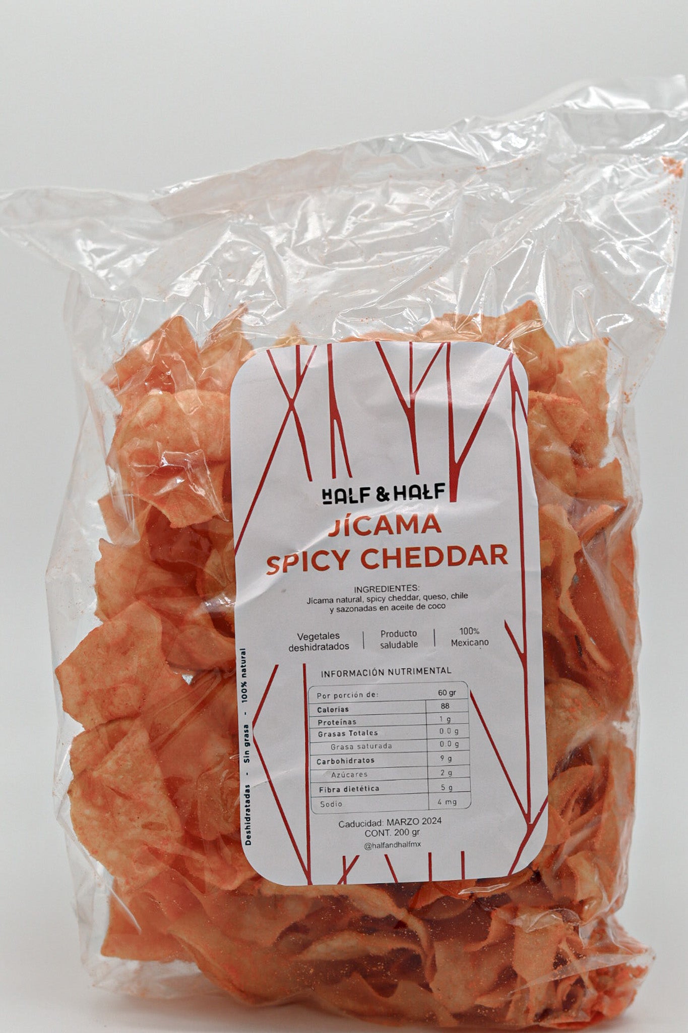 Jicama Spicy Cheddar grande