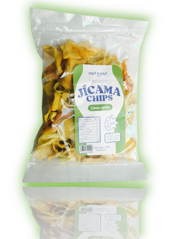 Jicama Salsas Verdes Chips