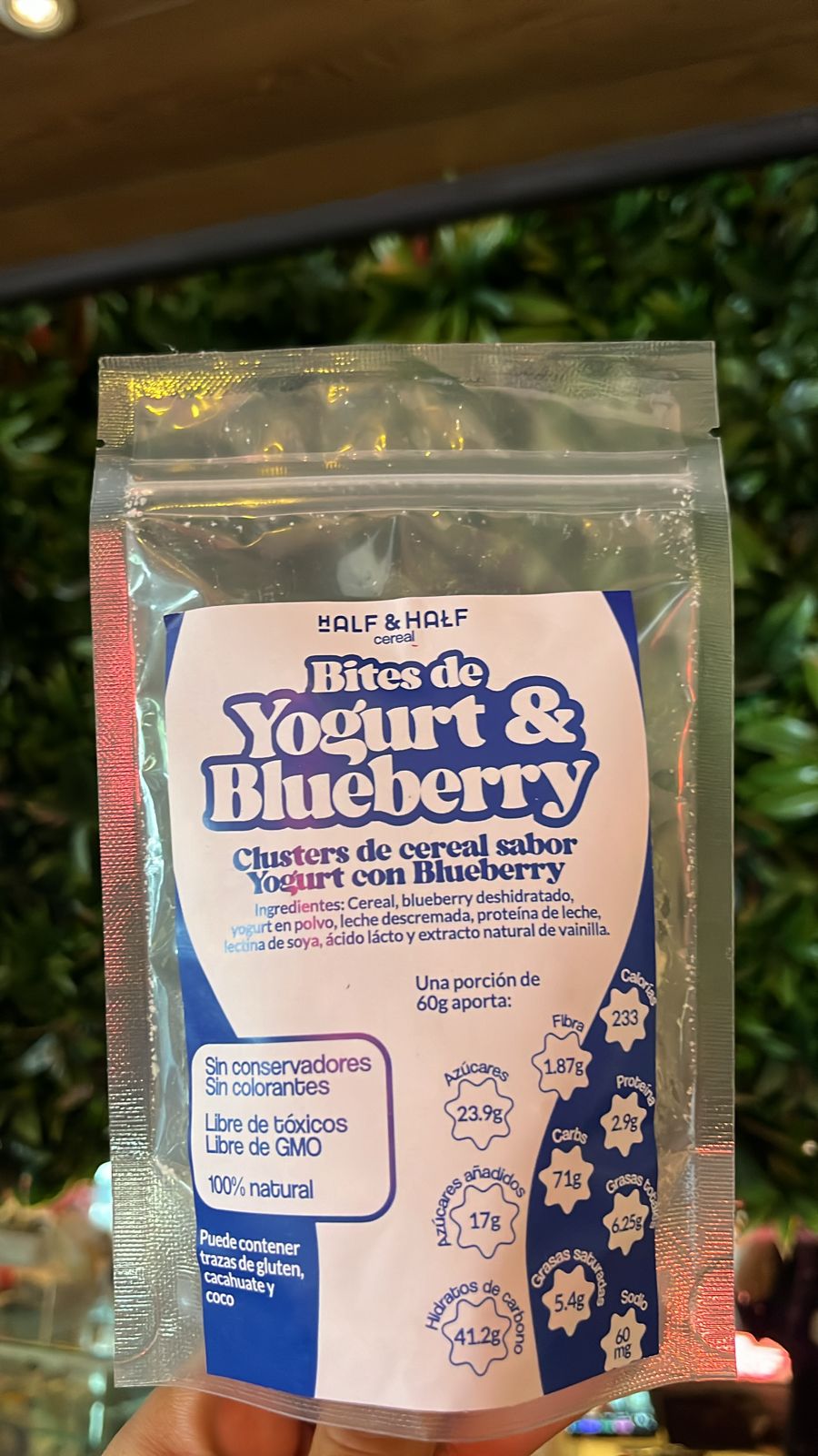 Bites de Yogurt y Blueberry/Bites de ChocoMaple CHICOS