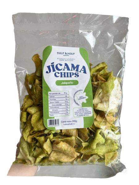 Jicama Chips 200gr Half & Half