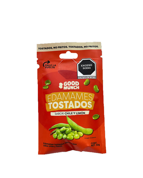 Good Munch Edamames Chile Limon
