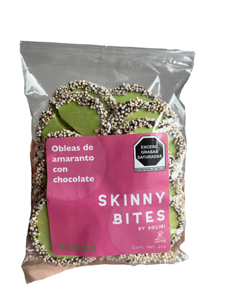 OBLEA DE AMARANTO CON CHOCOLATE / SKINNY BITES
