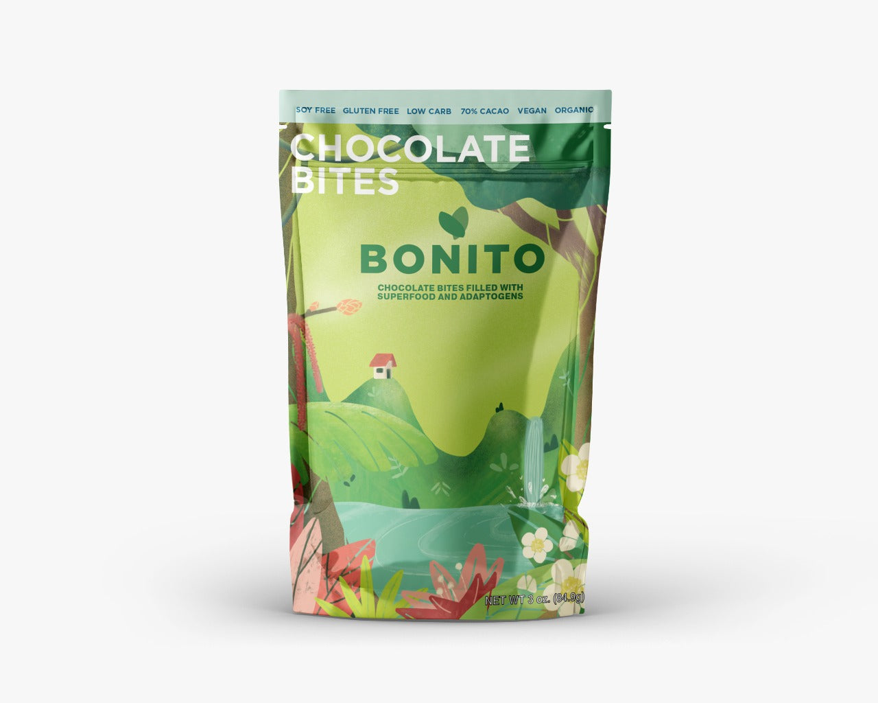 Bonito: Almendras cubiertas de chocolate negro