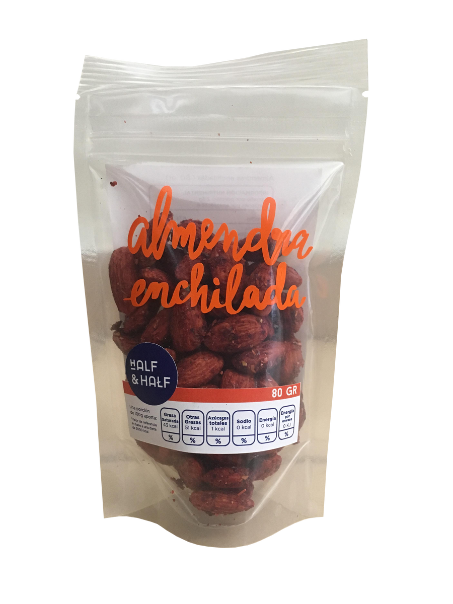 Almendras Enchiladas Half & Half Mx