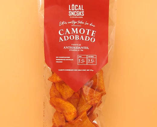 LOCAL SNCKGS: Camote adobado