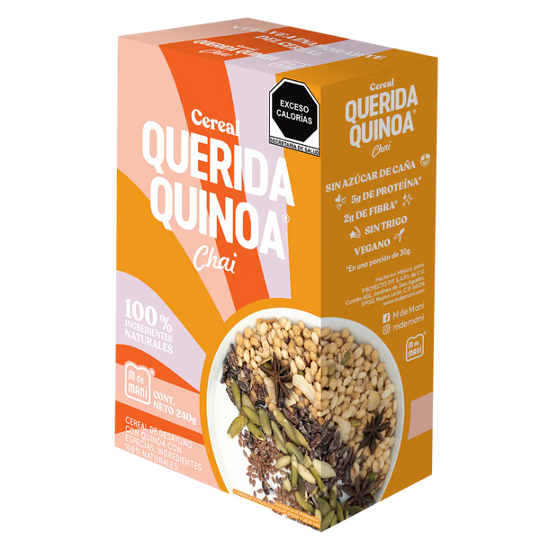 M de maní: Cereal Querida Quinoa