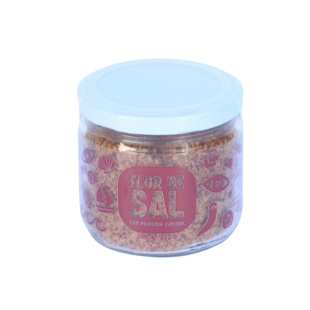 Flor de Sal con Pimienta de Cayena