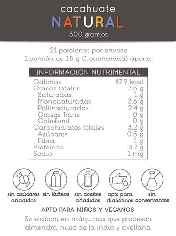 Spread Cacahuate Natural