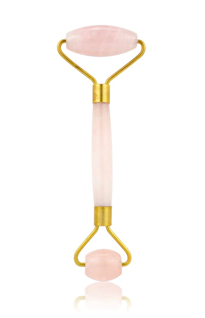 Rodillo de Cuarzo Rosa