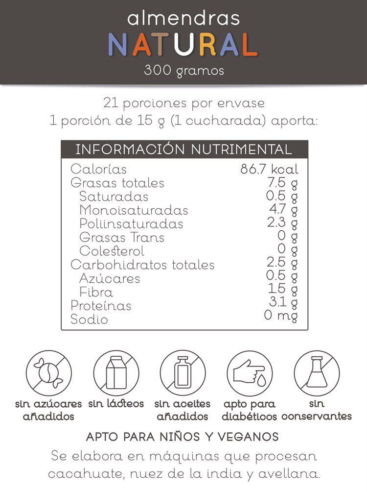 Spread Almendras Natural